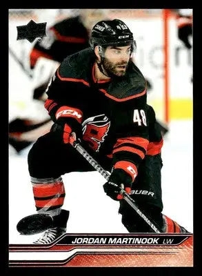 2023-24 Upper Deck #287 Jordan Martinook - Hockey Card Single