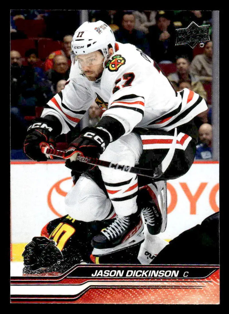 2023-24 Upper Deck #289 Jason Dickinson - Hockey Card Single