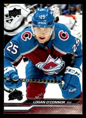 2023-24 Upper Deck #293 Logan O’Connor - Hockey Card Single