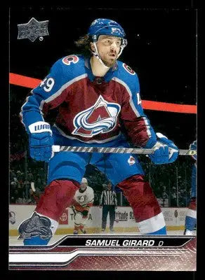 2023-24 Upper Deck #296 Samuel Girard - Hockey Card Single