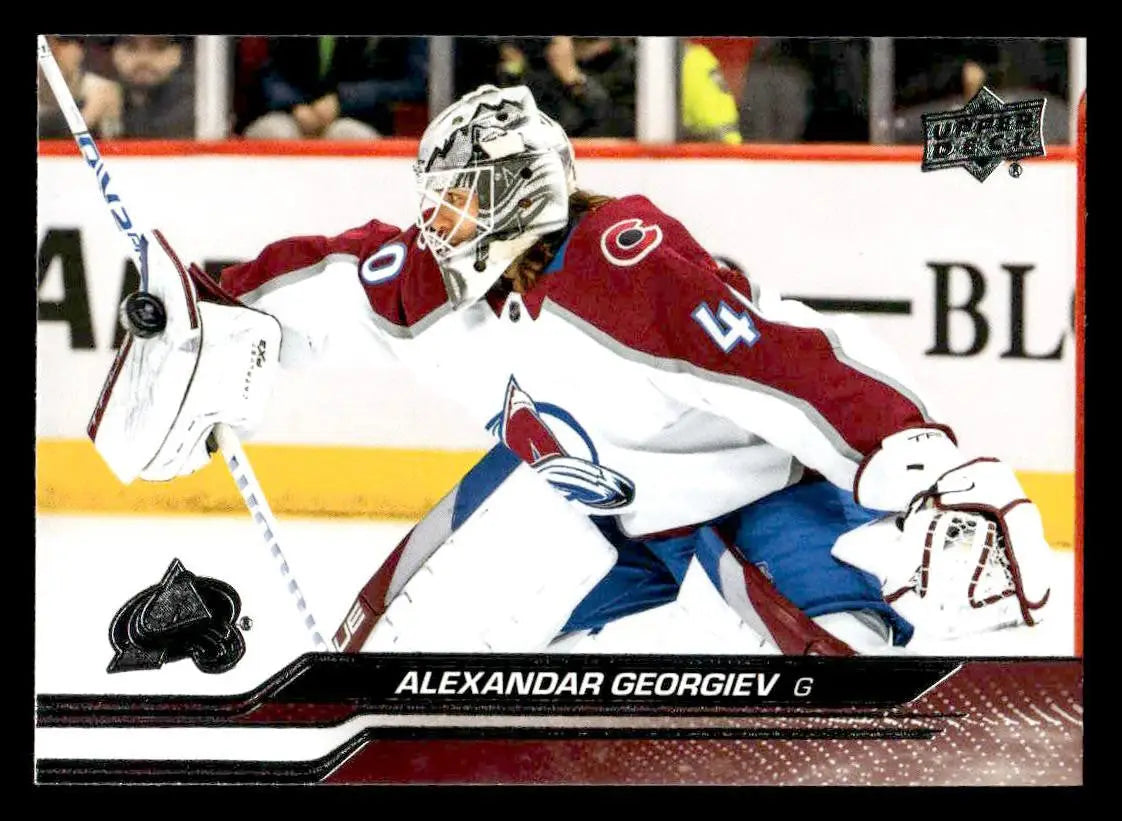 2023-24 Upper Deck #297 Alexandar Georgiev - Hockey Card Single