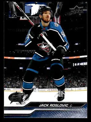 2023-24 Upper Deck #301 Jack Roslovic - Hockey Card Single