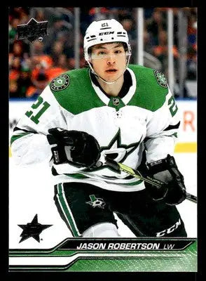 2023-24 Upper Deck #305 Jason Robertson - Hockey Card Single
