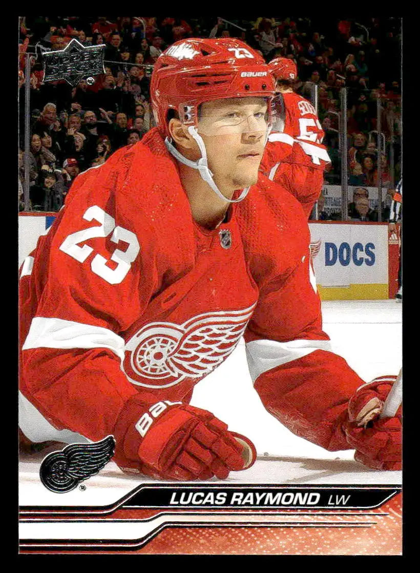 2023-24 Upper Deck #312 Lucas Raymond - Hockey Card Single