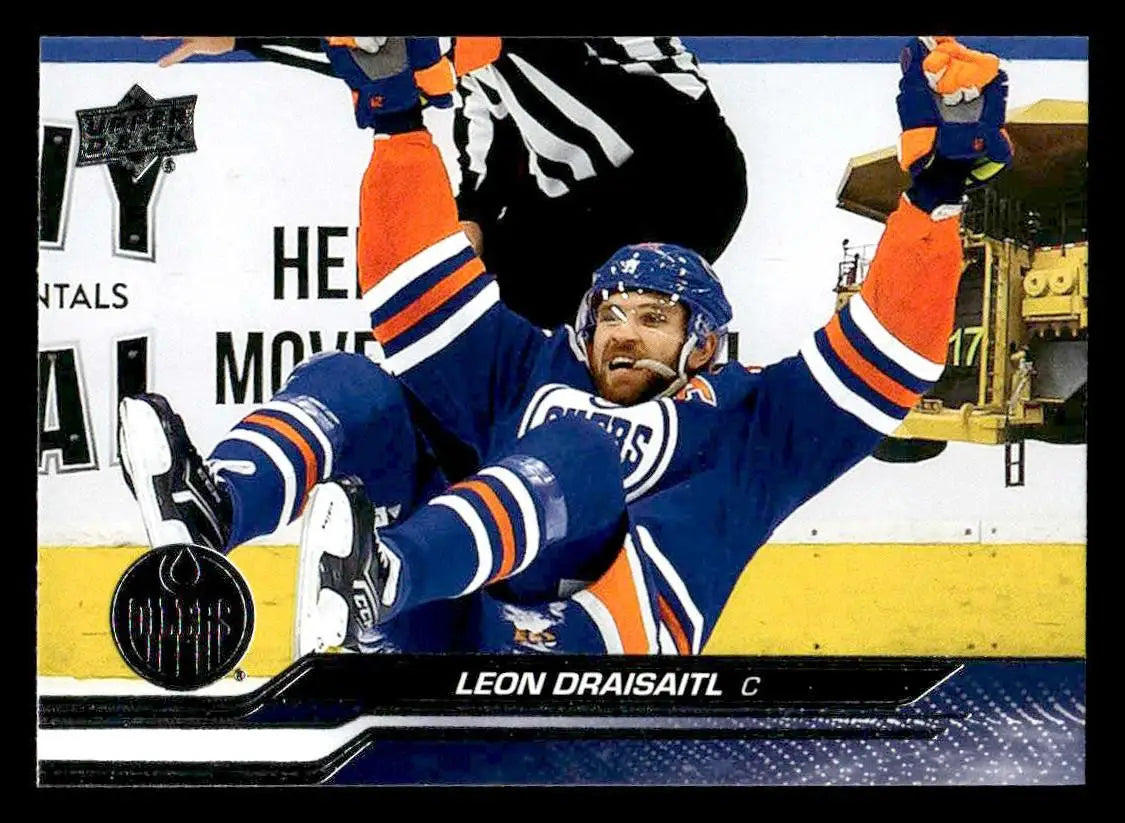 2023-24 Upper Deck #317 Leon Draisaitl - Hockey Card Single