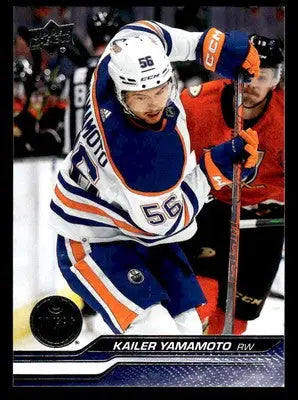 2023-24 Upper Deck #318 Kailer Yamamoto - Hockey Card Single