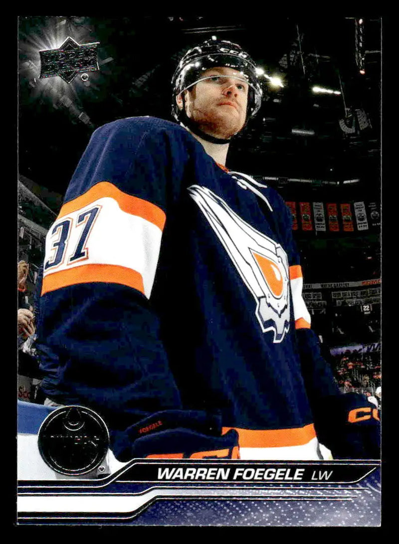 2023-24 Upper Deck #319 Warren Foegele - Hockey Card Single