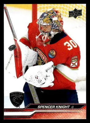 2023-24 Upper Deck #326 Spencer Knight - Hockey Card Single