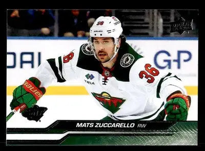 2023-24 Upper Deck #337 Mats Zuccarello - Hockey Card Single