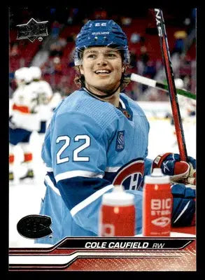 2023-24 Upper Deck #347 Cole Caufield - Hockey Card Single