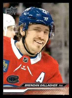 2023-24 Upper Deck #348 Brendan Gallagher - Hockey Card Single