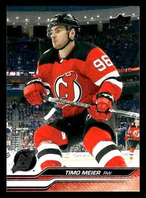 2023-24 Upper Deck #357 Timo Meier - Hockey Card Single