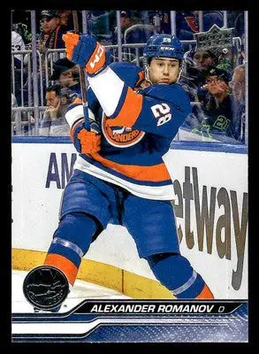 2023-24 Upper Deck #366 Alexander Romanov - Hockey Card Single