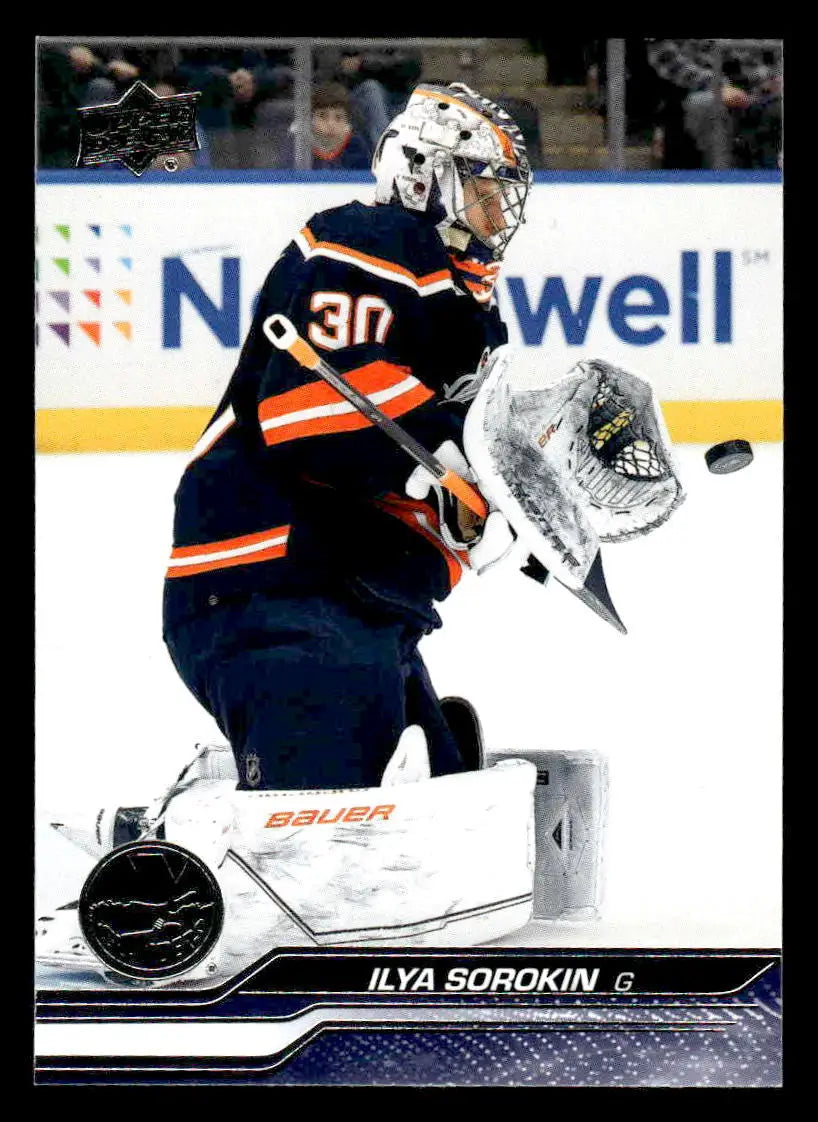 2023-24 Upper Deck #367 Ilya Sorokin - Hockey Card Single