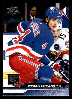 2023-24 Upper Deck #372 Braden Schneider - Hockey Card Single