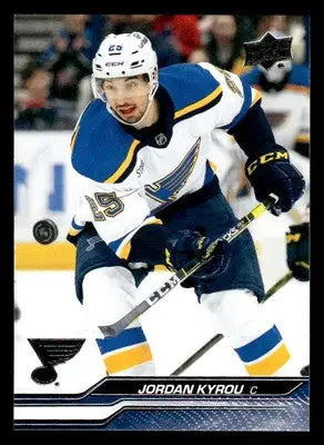 2023-24 Upper Deck #405 Jordan Kyrou - Hockey Card Single