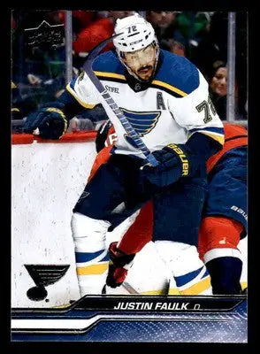 2023-24 Upper Deck #409 Justin Faulk - Hockey Card Single
