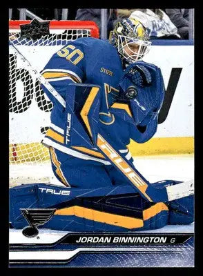 2023-24 Upper Deck #410 Jordan Binnington - Hockey Card Single
