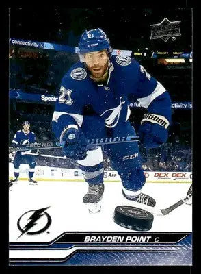 2023-24 Upper Deck #411 Brayden Point - Hockey Card Single