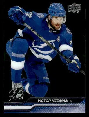 2023-24 Upper Deck #415 Victor Hedman Clear Cut - Hockey Card Single