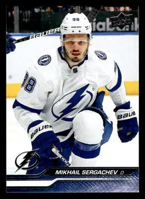 2023-24 Upper Deck #416 Mikhail Sergachev - Hockey Card Single