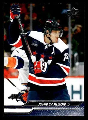 2023-24 Upper Deck #441 John Carlson - Hockey Card Single
