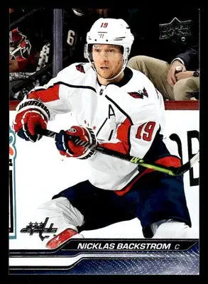 2023-24 Upper Deck #442 Nicklas Backstrom - Hockey Card Single