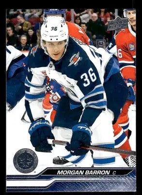 2023-24 Upper Deck #446 Morgan Barron - Hockey Card Single