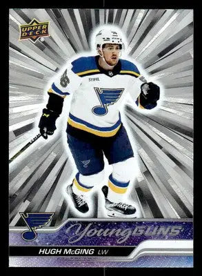 2023-24 Upper Deck #469 Hugh McGing Outburst Silver - Hockey Card Single