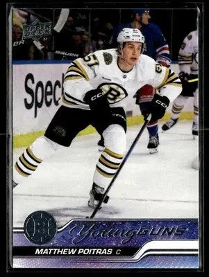 2023-24 Upper Deck #478 Matthew Poitras - Hockey Card Single