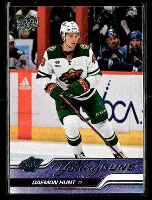2023-24 Upper Deck #494 Daemon Hunt - Hockey Card Single