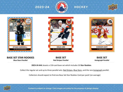 2023/24 Upper Deck AHL Hockey Hobby Box - Sports Card Hobby Boxes