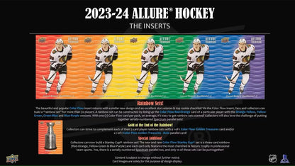 2023/24 Upper Deck Allure Hockey Hobby Box | Columbia Sports Cards - Sports Card Hobby Boxes