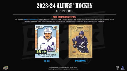 2023/24 Upper Deck Allure Hockey Hobby Box | Columbia Sports Cards - Sports Card Hobby Boxes
