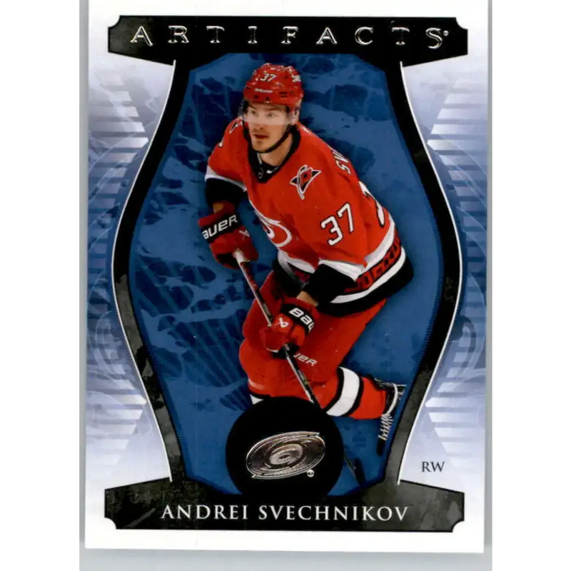 2023-24 Upper Deck Artifacts #12 Andrei Svechnikov NM-MT Carolina Hurricanes Hockey Card - Hockey Card Single
