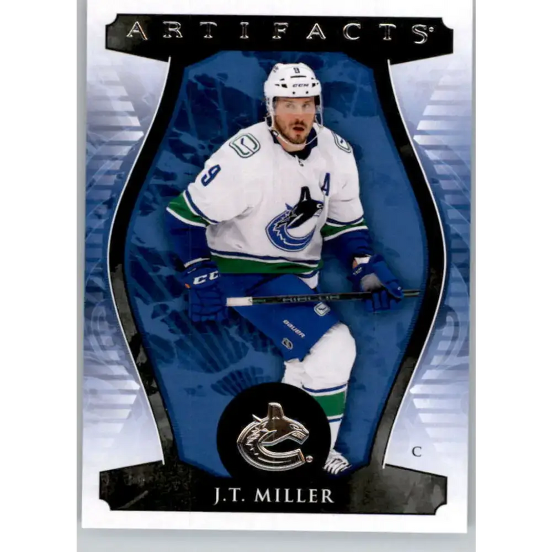 2023-24 Upper Deck Artifacts #35 J.T. Miller NM-MT Vancouver Canucks Hockey Card - Hockey Card Single