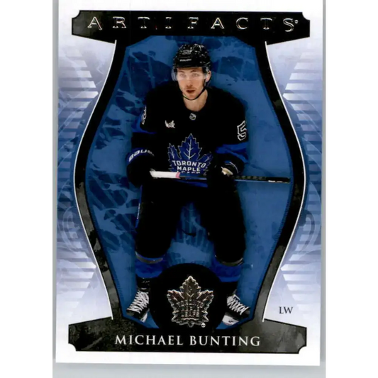 2023-24 Upper Deck Artifacts #41 Michael Bunting NM-MT Toronto Maple Leafs Hockey Card - Hockey Card Single
