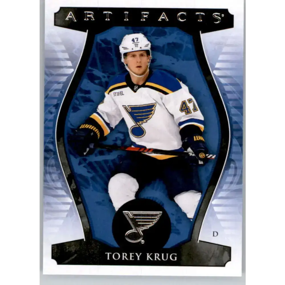 2023-24 Upper Deck Artifacts #54 Torey Krug NM-MT St. Louis Blues Hockey Card - Hockey Card Single