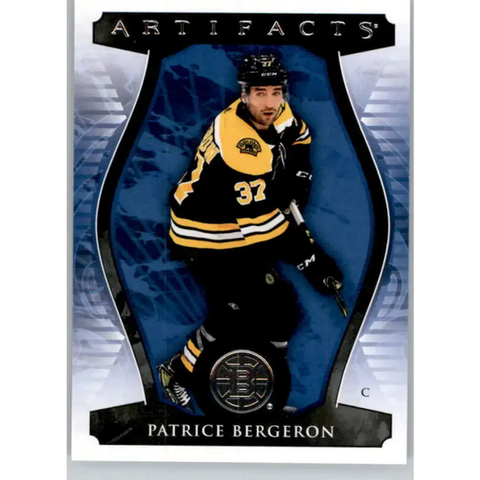 2023-24 Upper Deck Artifacts #78 Patrice Bergeron NM-MT Boston Bruins Hockey Card - Hockey Card Single