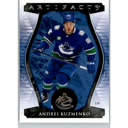 2023-24 Upper Deck Artifacts #80 Andrei Kuzmenko NM-MT Vancouver Canucks Hockey Card - Hockey Card Single