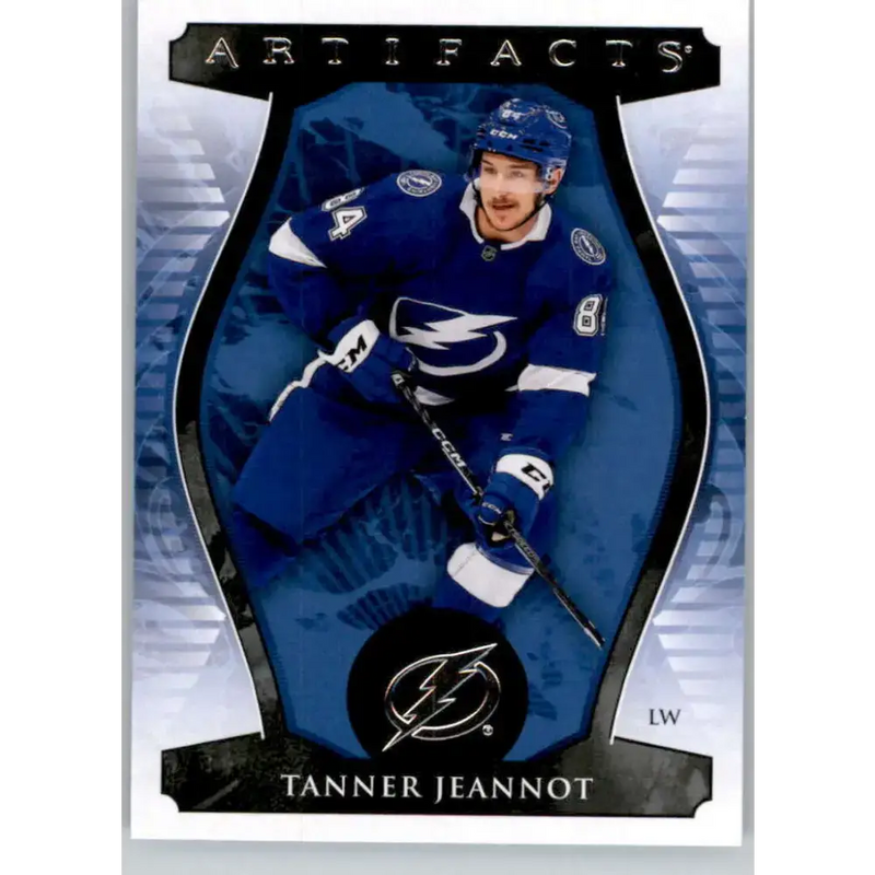 2023-24 Upper Deck Artifacts #85 Tanner Jeannot NM-MT Tampa Bay Lightning Hockey Card - Hockey Card Single