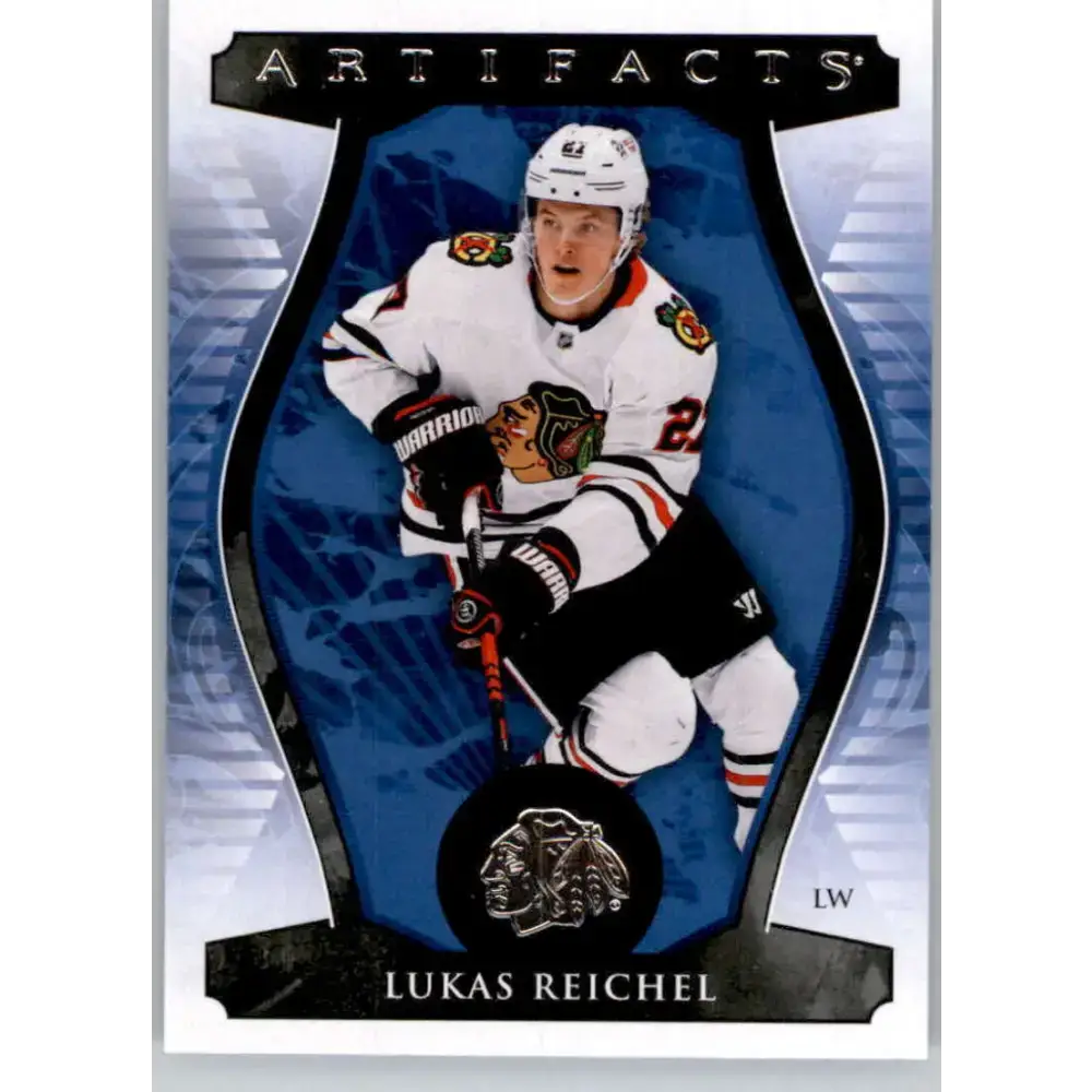 2023-24 Upper Deck Artifacts #94 Lukas Reichel NM-MT Chicago Blackhawks Hockey Card - Hockey Card Single