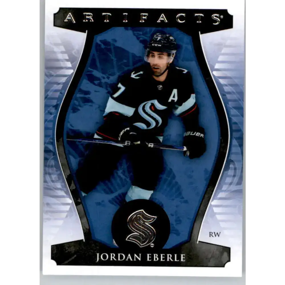 2023-24 Upper Deck Artifacts #96 Jordan Eberle NM-MT Seattle Kraken Hockey Card - Hockey Card Single