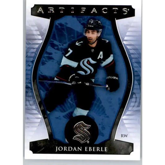 2023-24 Upper Deck Artifacts #96 Jordan Eberle NM-MT Seattle Kraken Hockey Card - Hockey Card Single