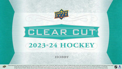 2023-24 Upper Deck Clear Cut Hockey Hobby Box