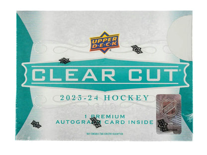 2023-24 Upper Deck Clear Cut Hockey Hobby Box