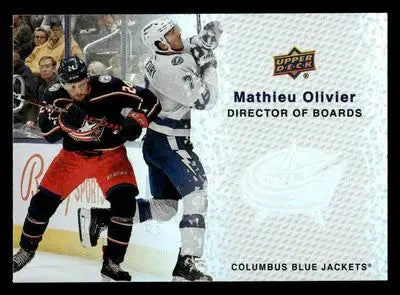 2023-24 Upper Deck #DB-6 Mathieu Olivier Director of Boards - Hockey Card Single