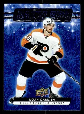 2023-24 Upper Deck #DZ-58 Noah Cates Dazzlers Blue - Hockey Card Single