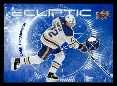 2023-24 Upper Deck #EC-15 Tage Thompson Ecliptic - Hockey Card Single