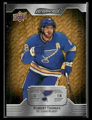 2023-24 Upper Deck Engrained #58 Robert Thomas #/349 - Hockey Card Single